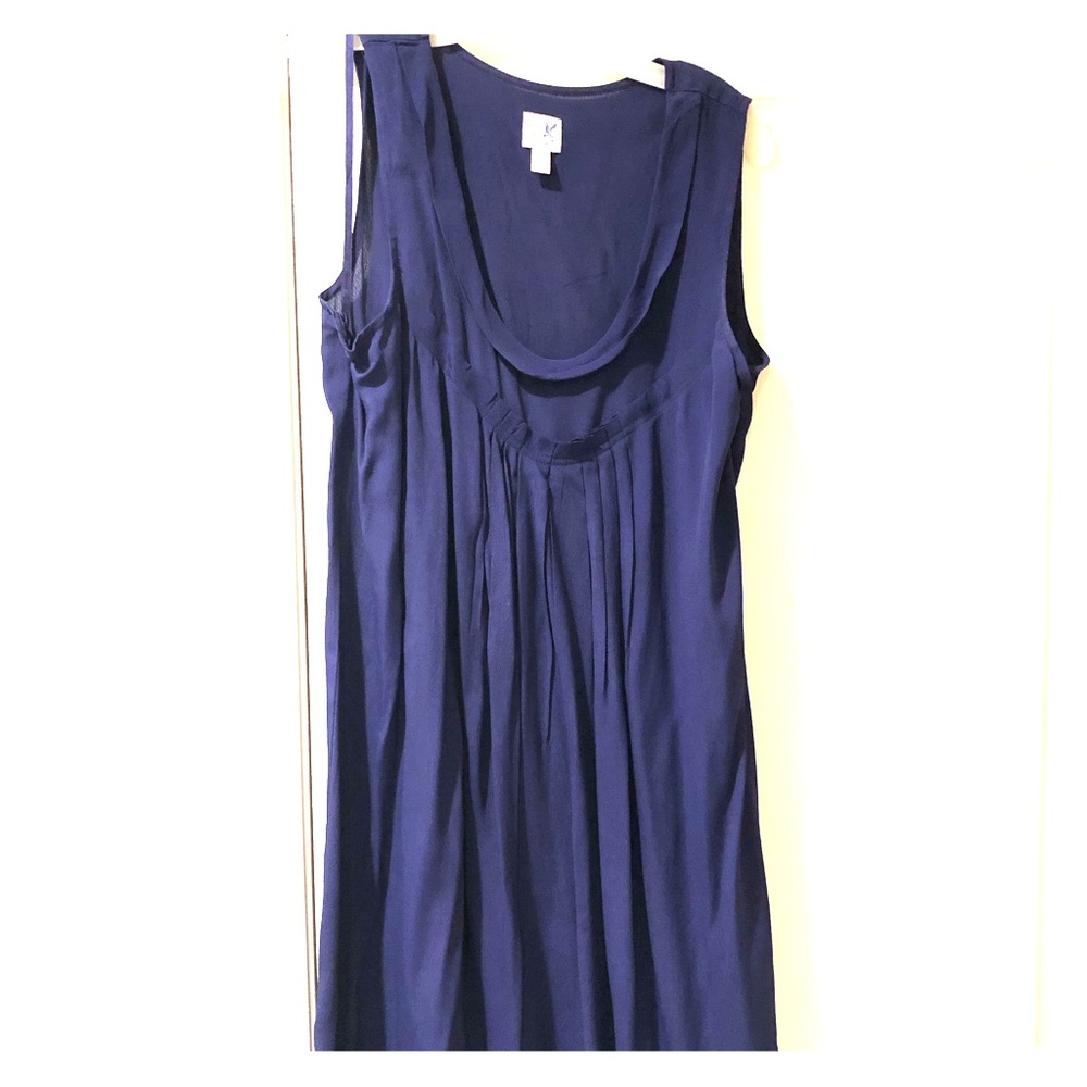 Royal blue flowy dress